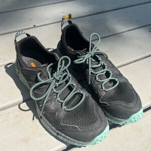 Merrell Black and Teal Women's Shoes